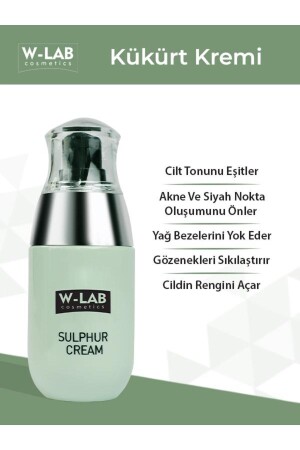كريم MNZ-Sulfur W-Lab كريم الكبريت - W-Lab Kozmetik