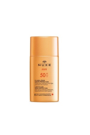 مكريم من الشمس من نوع MNZ-Sun Light Textured Face Cream Spf 50 50 مل D53109 - Nuxe