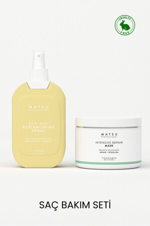 MNZ-Sun يوم الحرارة حماية الرعاية الشعر رش والإصلاح المكثف الرعاية المكثفة للشعر المتضرر - Matsu