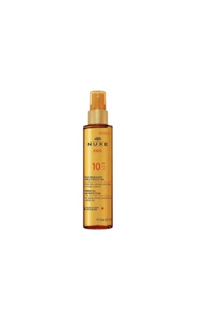 MNZ-Sun زيت الاصفرة الوجه والجسم Spf10 150ml 3264680005862 - Nuxe