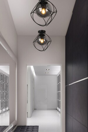 MNZ-Suna واحد سقف الزجاجي المدخن الأسود جبل الشنديليير BEG1015BEG01 - Begüsa