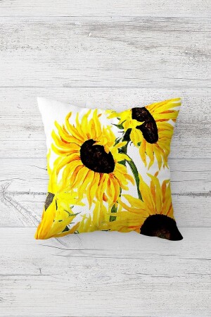 MNZ-Sunflowers نمط مضاعف الجانب طباعت مخبأ زبر وسادة قضية رمي وسادة كراسي وسادة قضية - On The Clouds