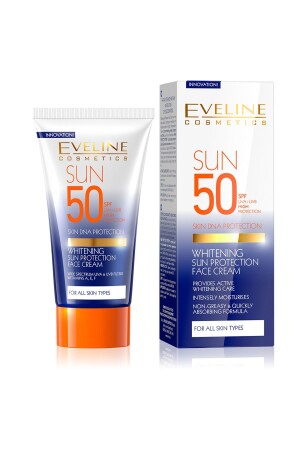 كريم الشمسية لتحويل البيضاء من MNZ-Sunscreen Cream Spf50 50ml لجميع الجلد TYC00850212170 - Eveline Cosmetics