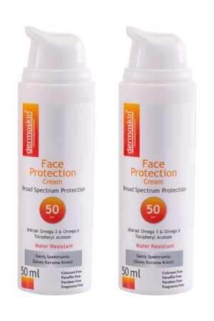 MNZ-Sunscreen SPF 50 - الحزمة المفيدة من 2 8697796001315 - Dermoskin