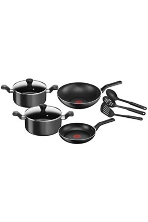 MNZ-Super Cook 9 قطعة مجموعة أدوات الطبخ (b143s984) 129998 - TEFAL
