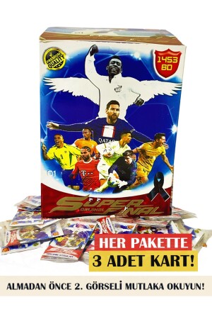 MNZ-Super Final Mechanical Men الموسم الأخير بطاقات لاعب كرة القدم 150 حزمة من 3 (450 بطاقة) ديكوميكا150 - süper final