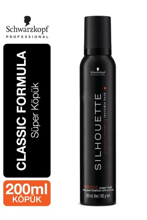 MNZ-Super Hold حجم الشعر 200 مل - Silhouette