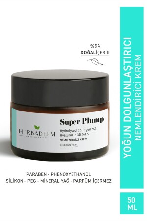 MNZ-Super Plump Collagen + Hyaluronic 3d كريم رطوبة 8697711702730 - Herbaderm