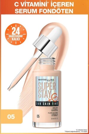 مؤسسة MNZ-Super Stay Skin Tint - 05 - Maybelline New York
