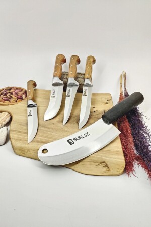 MNZ-Sürmene 5 قطعة سكين المعدات مجموعة HND15 - SürLaz