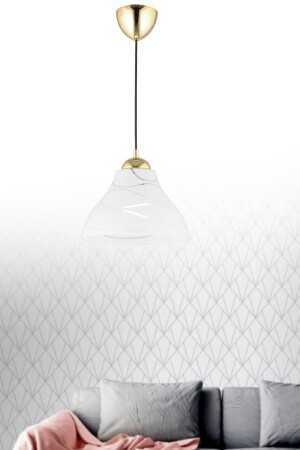 MNZ-Suyolu واحد مصباح معلق الذهب 64065 - Nisaluce