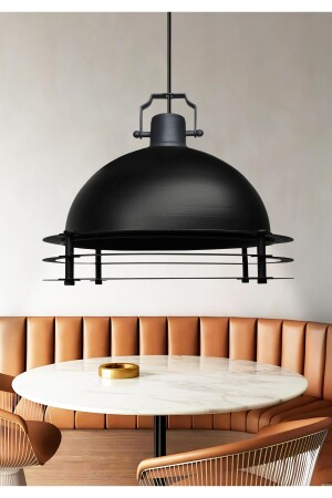 MNZ-Sven المعدني قفص مصباح العلق الأسود مقهى مطعم مدخل المطبخ Ayd-3578 AYD-3577 - HOMİNG