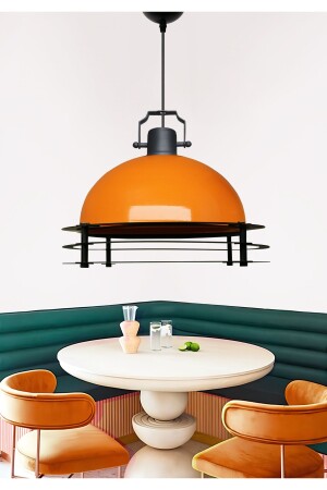 MNZ-Sven البرتقالي المعدن قفص مصباح العدوان المطعم مقهى المدخل المطبخ غرفة المعيشة Ayd-3583 AYD-3583 - HOMİNG