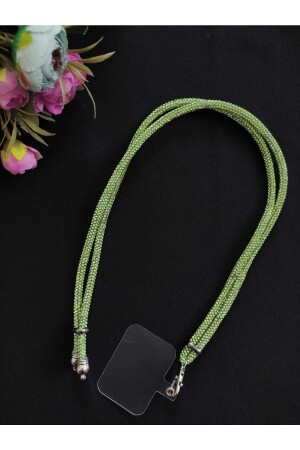 MNZ-Swarovski Stone 50 سم شريط عنق وملحقات القضية - Aksesuarda Moda