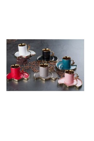 MNZ-Syt21. 0096 مجموعة قهوة البورتسلين 6 قطع P18644S4911 - ACAR