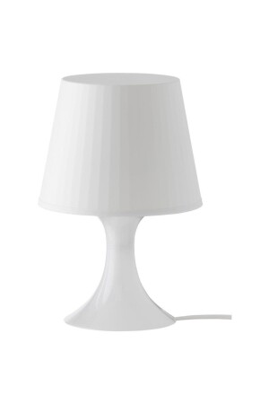 مصباح MNZ-Table Lamppan مصباح المظلة الإضاءة اللون الأبيض BRBN-LAMPAN-WHITE - IKEA