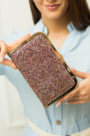 كيس ملابس المساء من كيس MNZ-Tablet Cocktail Sequin WEEM0121 - weem bag