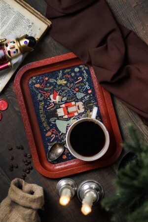 (MNZ-Tales) كريكر المكسرات صبغ معدني - صبغ شاي قهوة - صبغ عرض 23 سم × 31 سم TYC00599494465 - Evle