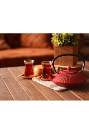 MNZ-Taşev T0588 متزوجة طحالب الحديد المزلق 1150 مل طحالب الحمراء - Bambum