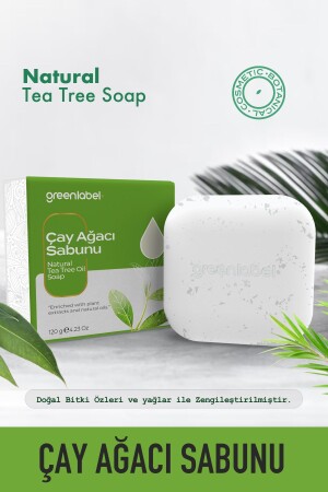 صابون شجرة من نوع MNZ-Tea Natural Acne و Anti- Acne 120 ج. - Green Label