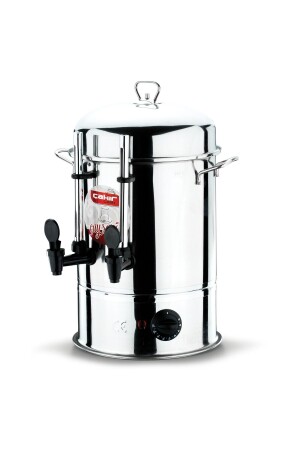 MNZ-Tea Samovar مع نبر سليكون كهربائي - 160 كوب - آلة بيع الشاي الصناعية - مع مؤشر - Çakir