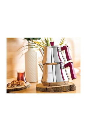 MNZ-Teapot روبي الحجم الكبير كلاريت الحمراء الباكيليت المقبض MİM RUB-4950 - Amboss