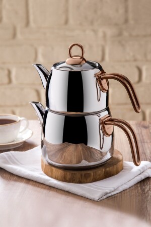 قناة الشاي من MNZ-Teatanyum Maxi Base Induction Set 600. 03.01.0046 - Emsan