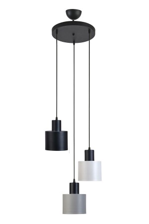 MNZ-Teddy تصميم خاص مطعم مطبخ مطعم غرفة المعيشة معدنية 3 قطع مصباح معلق شمعة 2137136T - Modavize