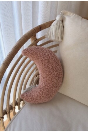 MNZ-Teddy Moon Pillow وردي Bh3 - bohemoon