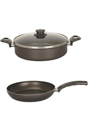 MNZ-Teflon 24 سم كعكة زهرة و 24 سم بان أونكس 24-24 KT - Viyalente