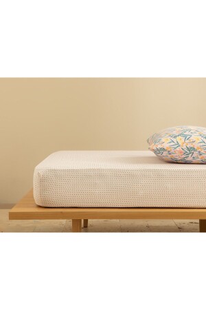 MNZ-Tetrad Easy-Iron Single Fitted Sheet 100x200 سم خفيف وردي - English Home