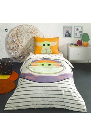 MNZ-The Mandalorian Guard Cotton Duvet Cover Set 000000001000044783 - Taç