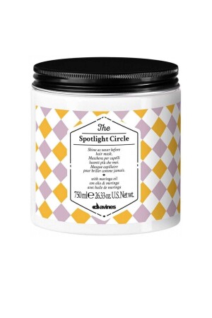 MNZ-The Spotlight Circle Shine Additive Care Mask للشعر القذر 750 مل 8004608258162 - Davines