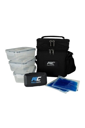 حقيبة MNZ-Thermo Set سوداء - Musclecloth