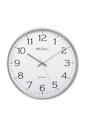 MNZ-Thin Frame Slim ساكن تدفق ساعة الجدار 0250 SW - Regal