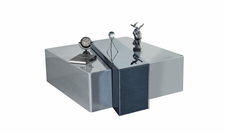 طاولة قهوة من (MNZ-Tiana) - الفضة - Cadde Yıldız