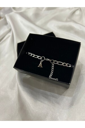 مقعد من زناد MNZ-Tick-Chain Letter Bracelet للنساء/الرجال مع صندوق فولاذي من التارنيش مقعد من الحب Unisex Lover/Couple - Tgbbutik