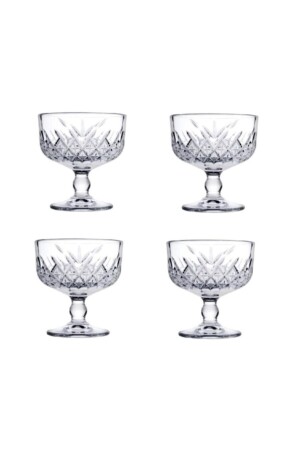 MNZ-Timeless Ice Cream Bowl Set من 4 440211 PB440211-3 - Paşabahçe