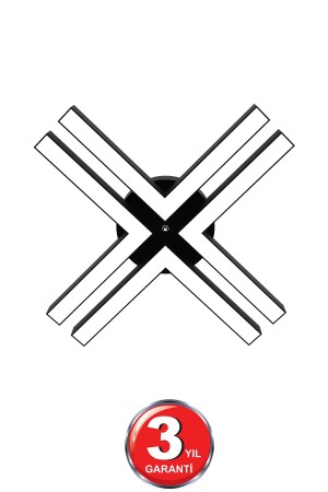 MNZ-Timon (قضية سوداء، ضوء النهار) LED Plafonier Led Chandelier الحديثة، غرفة المعيشة، المطبخ، غرفة المعيشة Timon-Black - Hegza Lighting