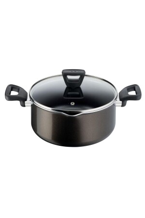 MNZ-Titanium 1x Xl Deep Pot مع قاعدة التنبع - 24 سم TYC00228859222 - TEFAL