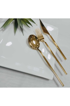 MNZ-Titanium 36 Piece Fork Spoon Knife Set CMDBTE02 - BRONDOFF