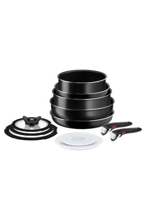 MNZ-Titanium Ingenio طباخ بسيط 1x مجموعة كبيرة - 12 قطعة - Tefal