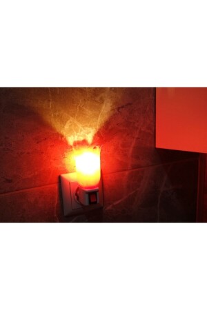 MNZ-Tlg ضوء الليل تبديل وصلة ضوء الليل الزهرة تصميم الأحمر - Tlg Store