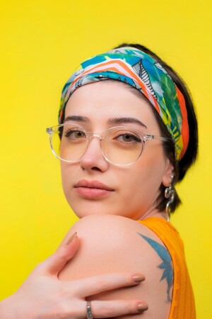 MNZ-Tokyo كريستال شفافة النظارات الزرقاء الضوء TKYKRSTL - Focus On