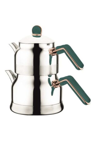 MNZ-Tombik Elit الخضراء الباكيليت حجم العائلة وعاء مع المقبض 868043405057818 - Akdeniz