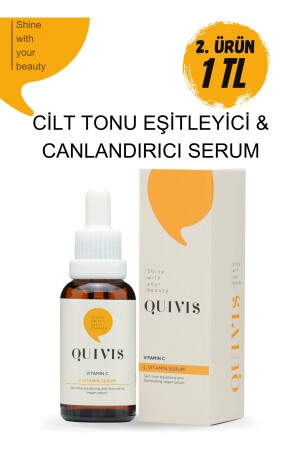 MNZ-Tone Skin Equalizing و Pore Firming فيتامين سي سيروم 30 ML QS0002 - Quivis
