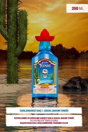 MNZ-Tonic الشعر 250 مليل - Bandido