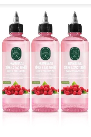 MNZ-Tonic Hair Raspberry and Vinegar 500 مل 3 PACK - Eyüp Sabri Tuncer