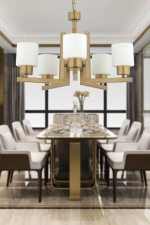 MNZ-Torqu 5 قطع قديمة مطبخة صالة نوم صالة غرفة المعيشة شمعة 3424-05-FR - Apliqa