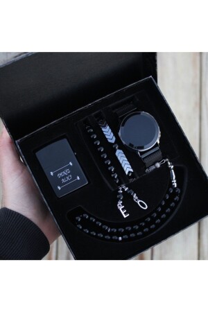 MNZ-Touch الرجال ساعة الذراع خفيفة الدعاء الكأس والصمقال مجموعة الستة13 - wesscollection